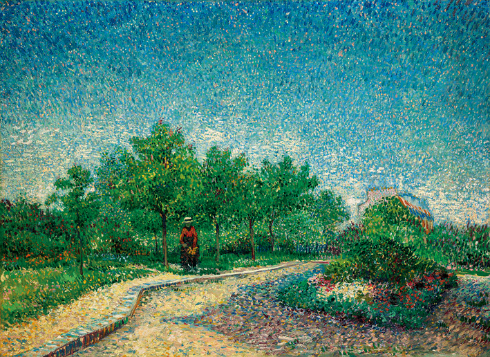  文森特·威廉·梵高  Vincent Willen Van Gogh —— 林间小道 (2)